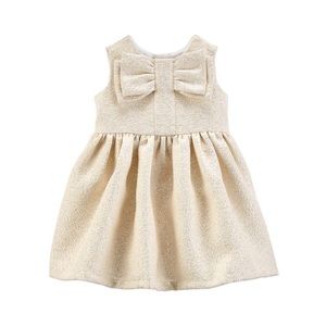 Carter’s little girl’s bow dress set 9M